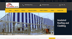 Desktop Screenshot of jindalmectec.com